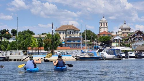 Kayaking tours in Razim Lake - Sinoe Lagoon view