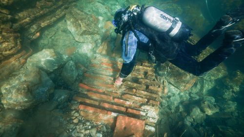 Submerged Fortification Wall – Northeastern Sector (Argirova Buna) view