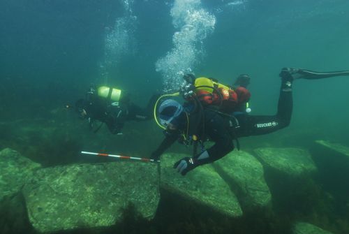 Submerged Fortification Wall – Southern Sector view