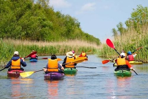 Kayaking and biking tours - Sulina view