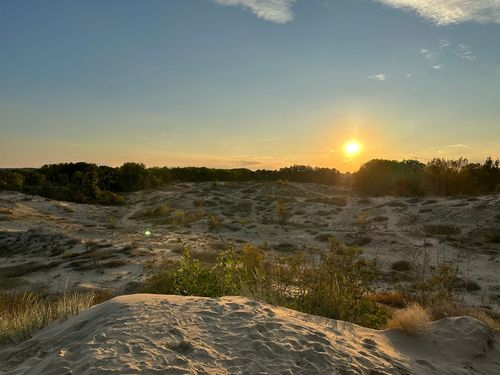 The Protected Sand Dunes of Nessebar view