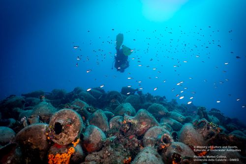 Peristera Classical Shipwreck view