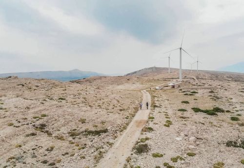 Cycling & Hiking Trails of Pag view
